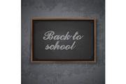 Back to School Chalkboard