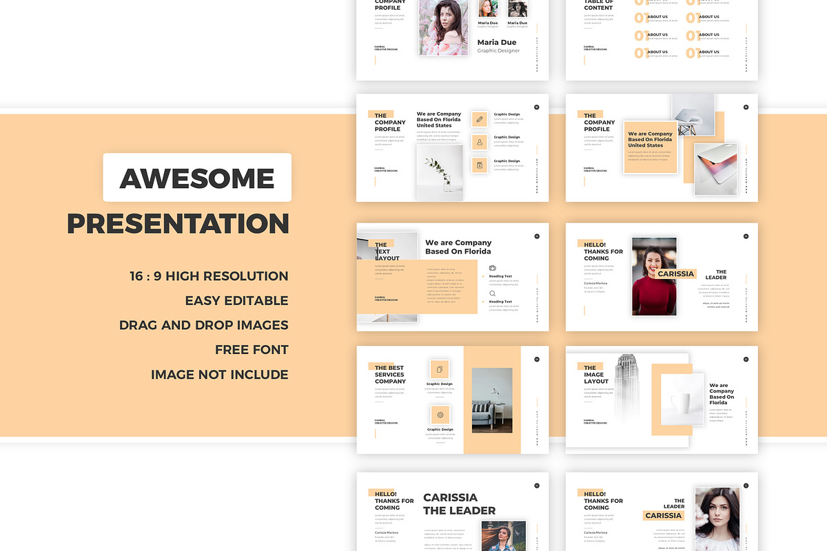 Awesome Powerpoint Templates in PowerPoint Templates - product preview 8