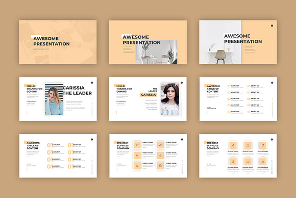 Awesome Powerpoint Templates in PowerPoint Templates - product preview 1