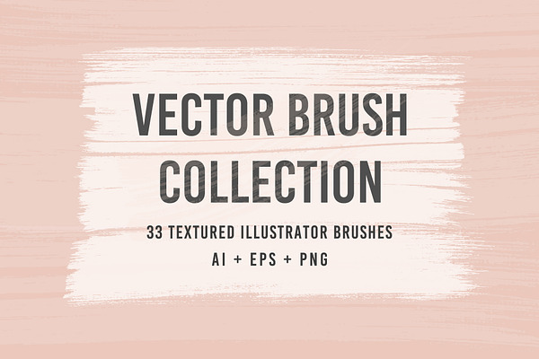 33 Vector Brushes Collection