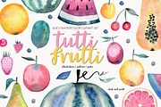 Tutti Frutti Watercolor Set
