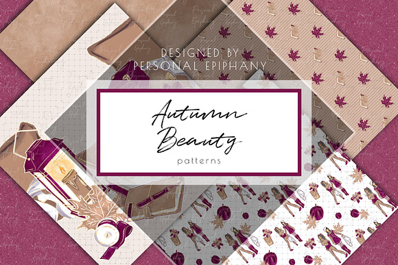 Autumn Beauty, fall autumn patterns in Patterns - product preview 2