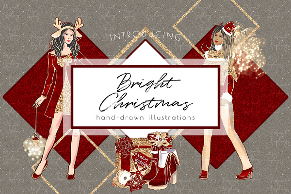 Bright Christmas, graphic collection