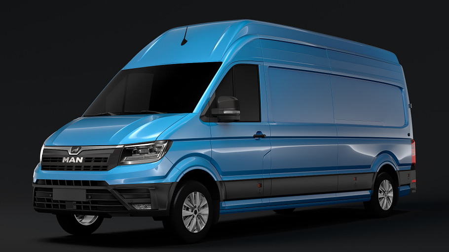 MAN TGE Van L3H3 2018 in Vehicles - product preview 1