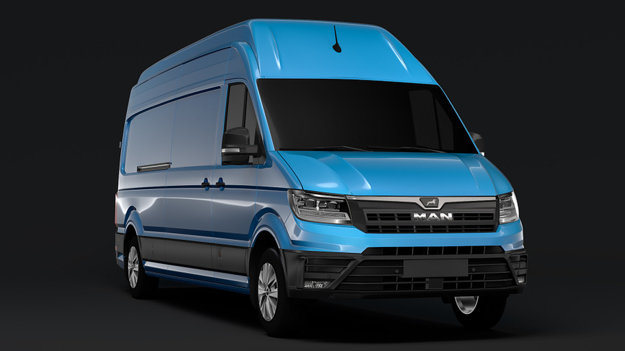 MAN TGE Van L3H3 2018 in Vehicles - product preview 3