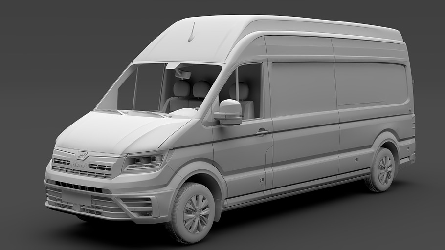 MAN TGE Van L3H3 2018 in Vehicles - product preview 10