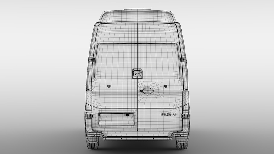 MAN TGE Van L3H3 2018 in Vehicles - product preview 17