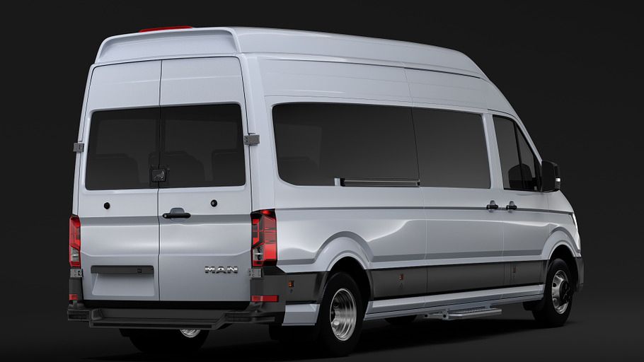 MAN TGE L3H3 Window Van 2018 in Vehicles - product preview 4