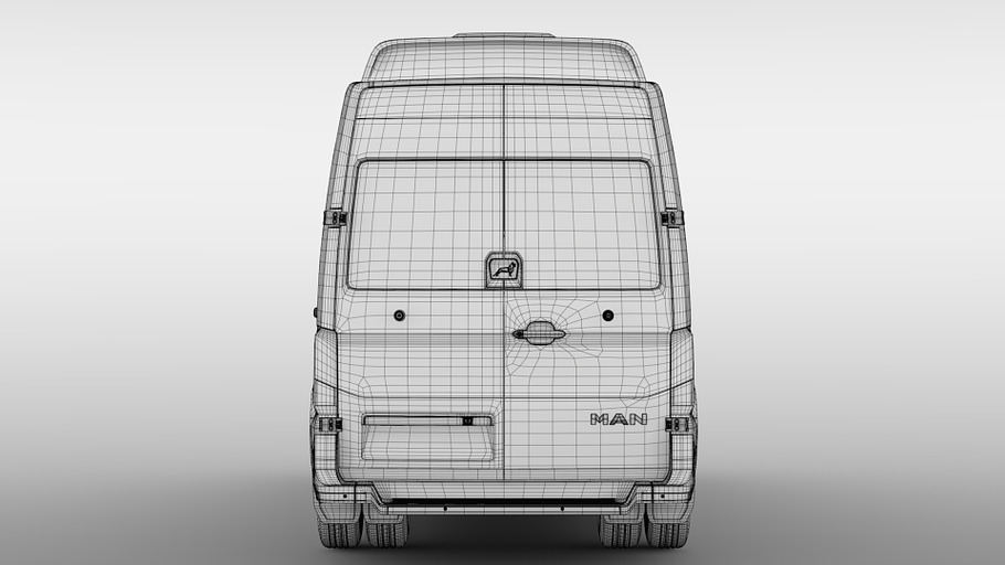 MAN TGE L3H3 Window Van 2018 in Vehicles - product preview 17