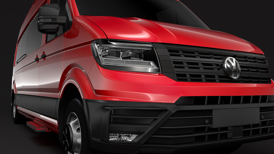VW Crafter L3H3 Window Van 2018 in Vehicles - product preview 5