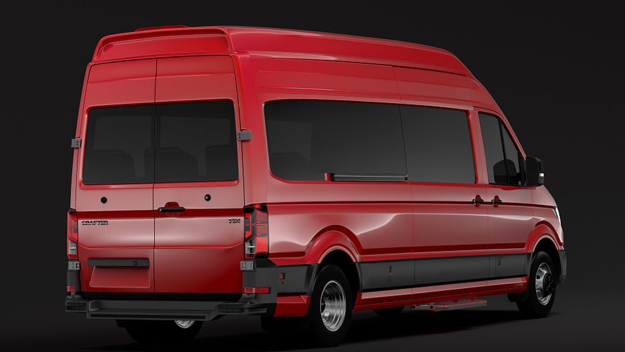 VW Crafter L3H3 Window Van 2018 in Vehicles - product preview 6