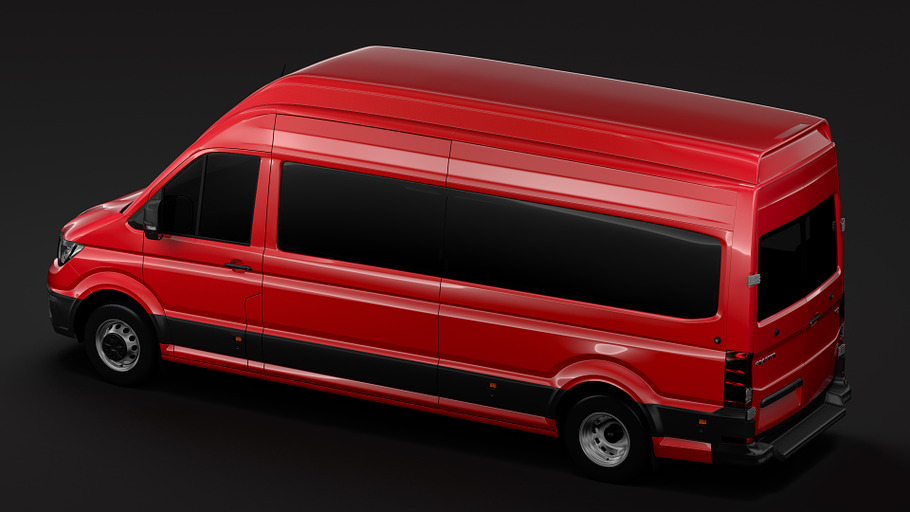VW Crafter L3H3 Window Van 2018 in Vehicles - product preview 7