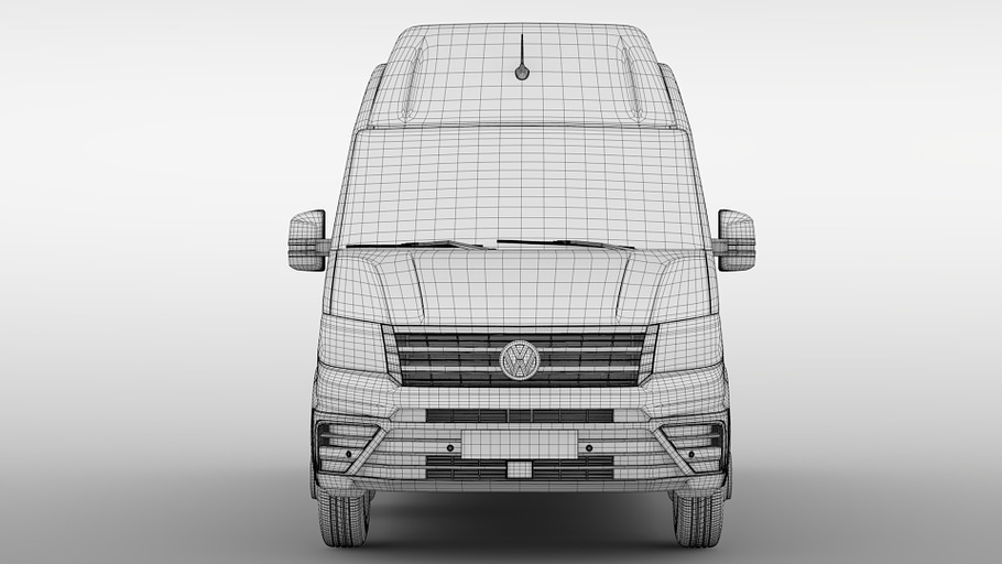 VW Crafter L3H3 Window Van 2018 in Vehicles - product preview 16