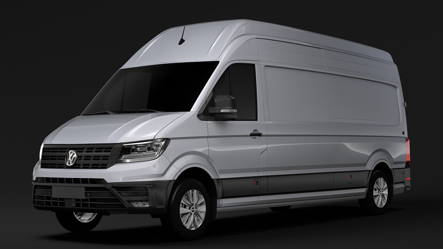 WV Crafter Van L3H3 2018 in Vehicles - product preview 8