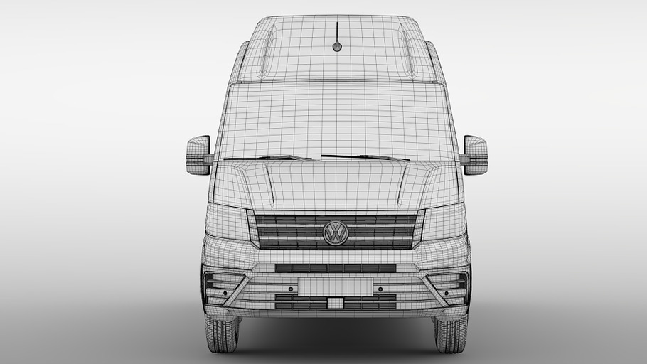 WV Crafter Van L3H3 2018 in Vehicles - product preview 15