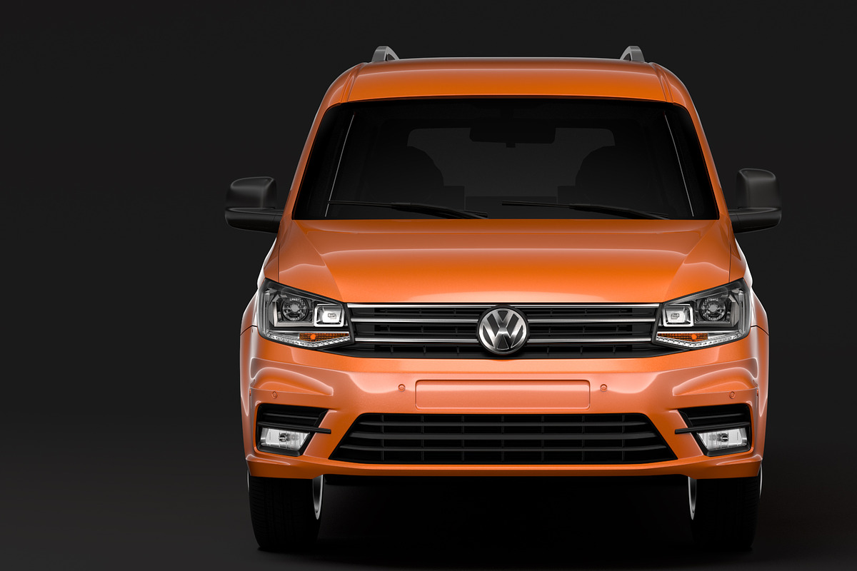 Volkswagen Caddy Maxi Crew Bus 2018 in Vehicles - product preview 8