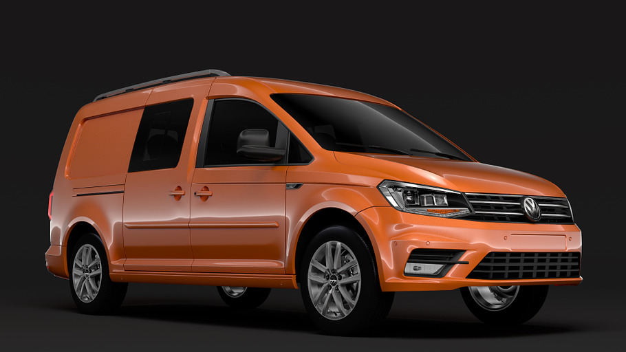 Volkswagen Caddy Maxi Crew Bus 2018 in Vehicles - product preview 2