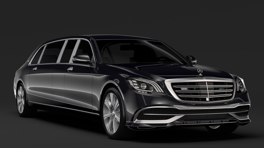 Mercedes Maybach S 650 Pullman in Vehicles - product preview 1