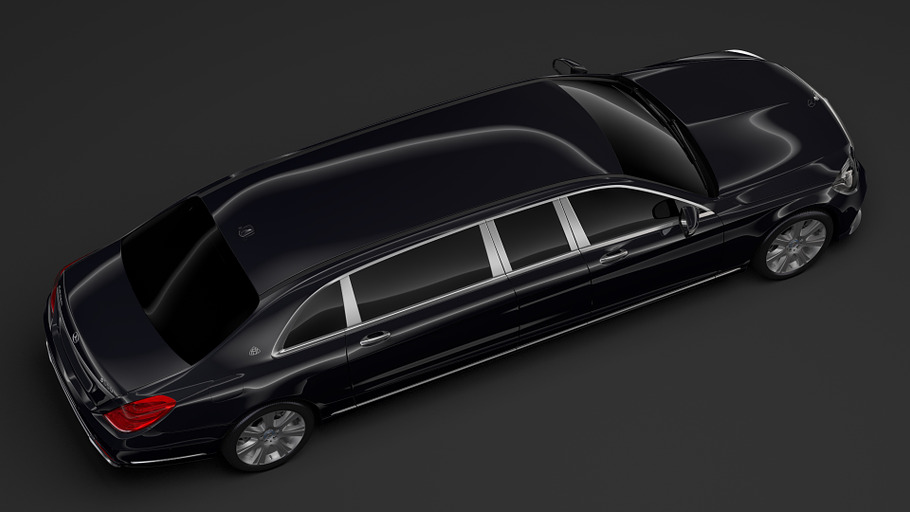 Mercedes Maybach S 650 Pullman in Vehicles - product preview 8