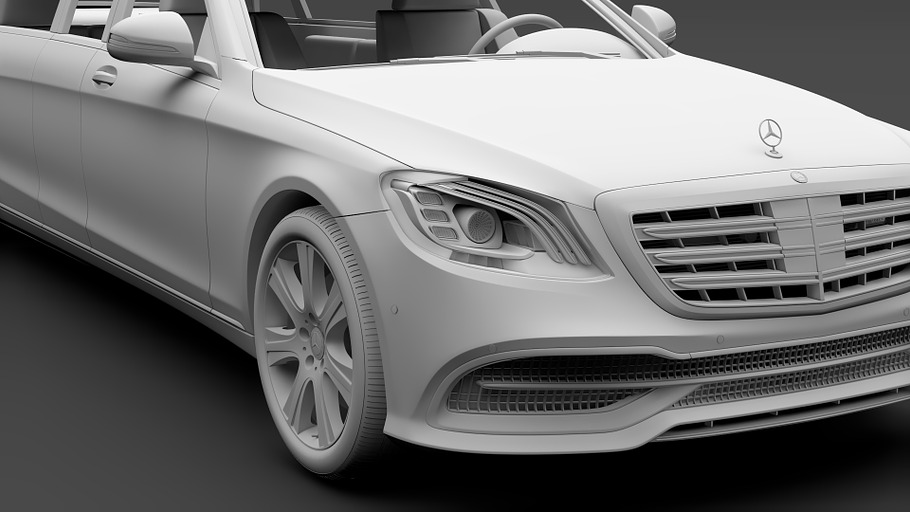 Mercedes Maybach S 650 Pullman in Vehicles - product preview 9
