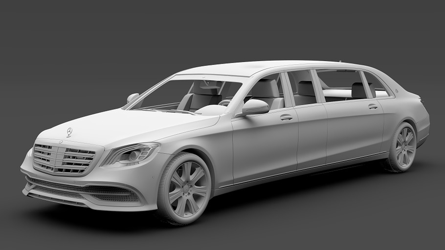Mercedes Maybach S 650 Pullman in Vehicles - product preview 10