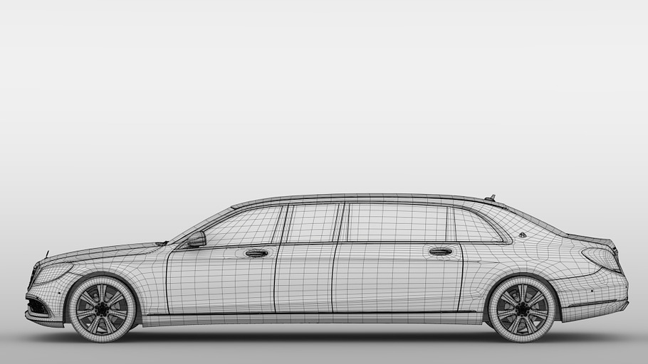Mercedes Maybach S 650 Pullman in Vehicles - product preview 16