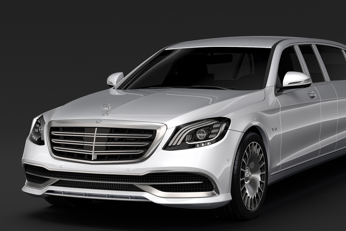 Mercedes Maybach S 650 Pullman VV222 in Vehicles - product preview 8