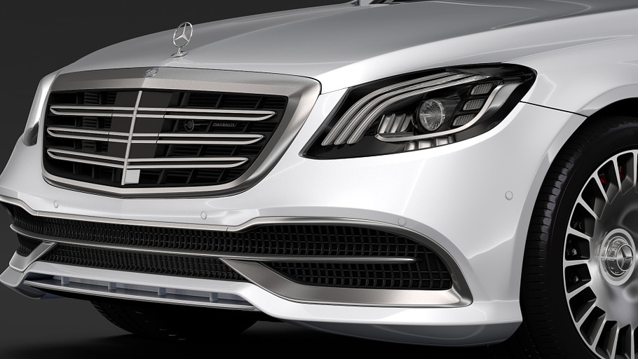 Mercedes Maybach S 650 Pullman VV222 in Vehicles - product preview 3