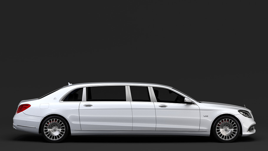 Mercedes Maybach S 650 Pullman VV222 in Vehicles - product preview 4