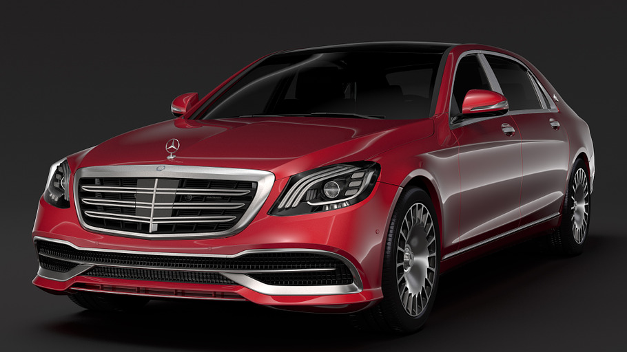 Mercedes Maybach S 560 X222 2018 in Vehicles - product preview 1