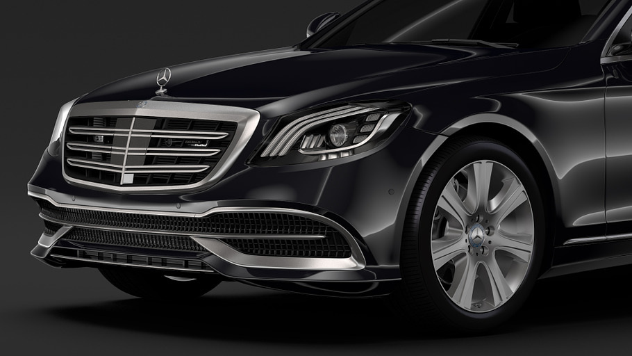 Mercedes Maybach S 650 Guard X222 in Vehicles - product preview 4
