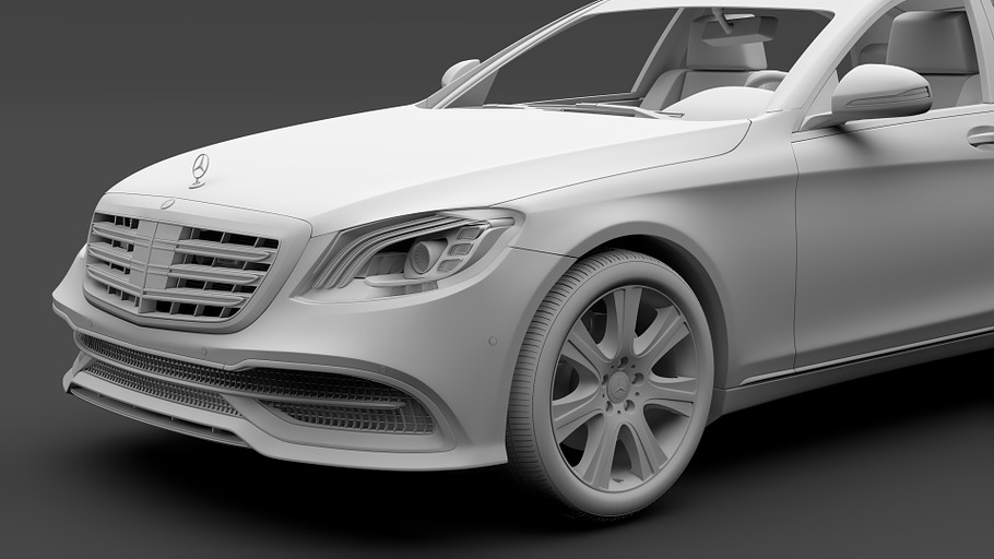 Mercedes Maybach S 650 Guard X222 in Vehicles - product preview 9