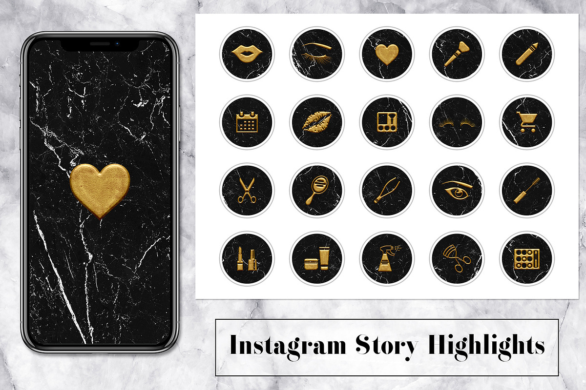 Makeup Artist Instagram Icons in Instagram Templates - product preview 8