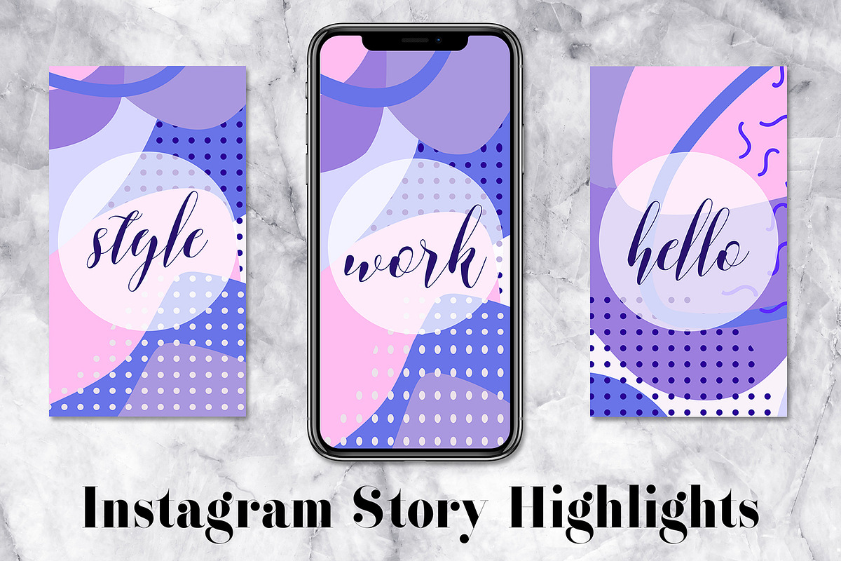 Text Instagram Story Icons Pack in Instagram Templates - product preview 8