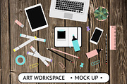 Art Workspace Mockups