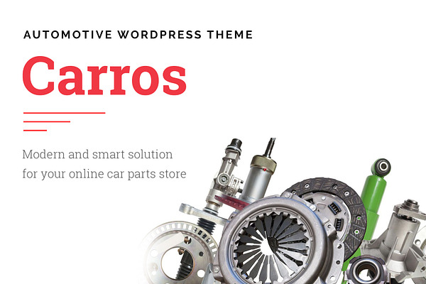 Carros — Car Parts WordPressTheme
