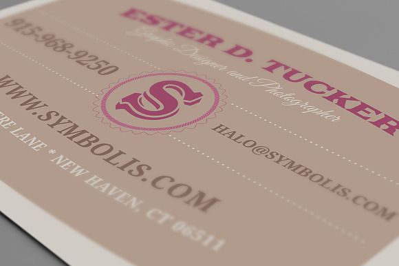 Clean Business Card Template 06 in Business Card Templates - product preview 1