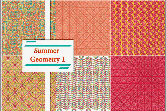 Summer Geometry 1:  Free-spirited in Textures - product preview 6