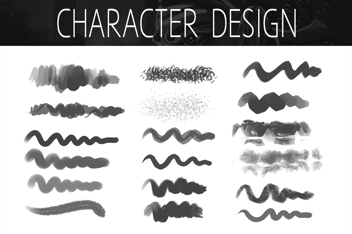 Procreate Character Design Brushes in Add-Ons - product preview 8