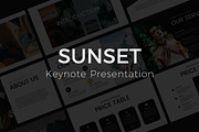 Sunset Keynote Template