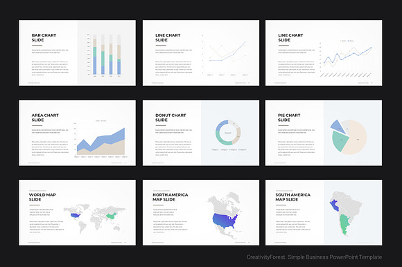 Simple Business PowerPoint Template in PowerPoint Templates - product preview 11