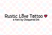 Rustic Love Tattoo
