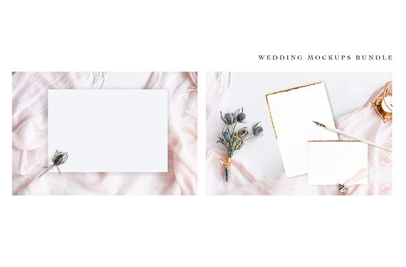 THISTLE BLUE. MOCKUPS BUNDLE. in Product Mockups - product preview 1