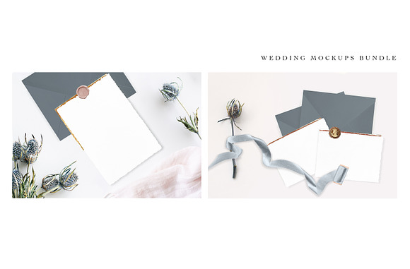 THISTLE BLUE. MOCKUPS BUNDLE. in Product Mockups - product preview 2