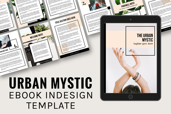 Urban Mystic Ebook InDesign Template