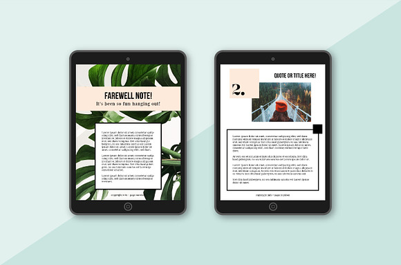Urban Mystic Ebook InDesign Template in Presentation Templates - product preview 3