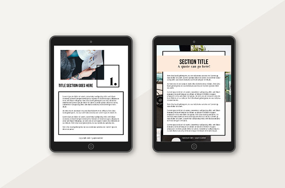 Urban Mystic Ebook InDesign Template in Presentation Templates - product preview 4