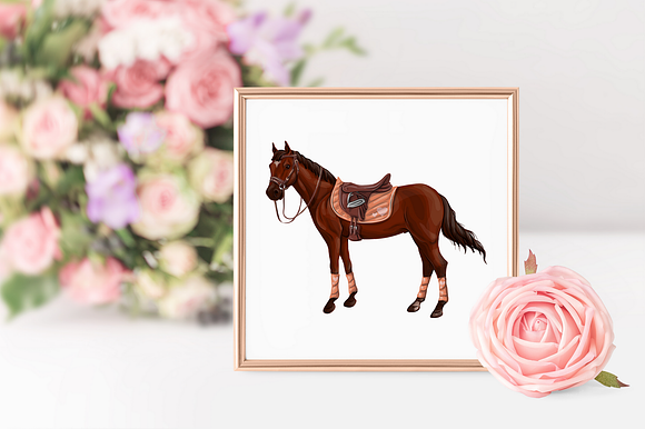 Horse Riding in Illustrations - product preview 8