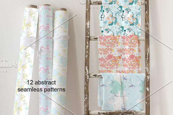 Art seamless patterns in Patterns - product preview 1