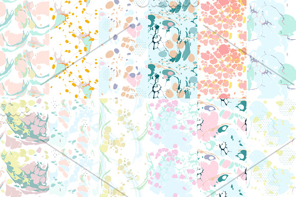 Art seamless patterns in Patterns - product preview 6